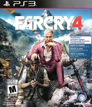 Far Cry 4 (USA) (73E1519B) (Unlock Key) box cover front